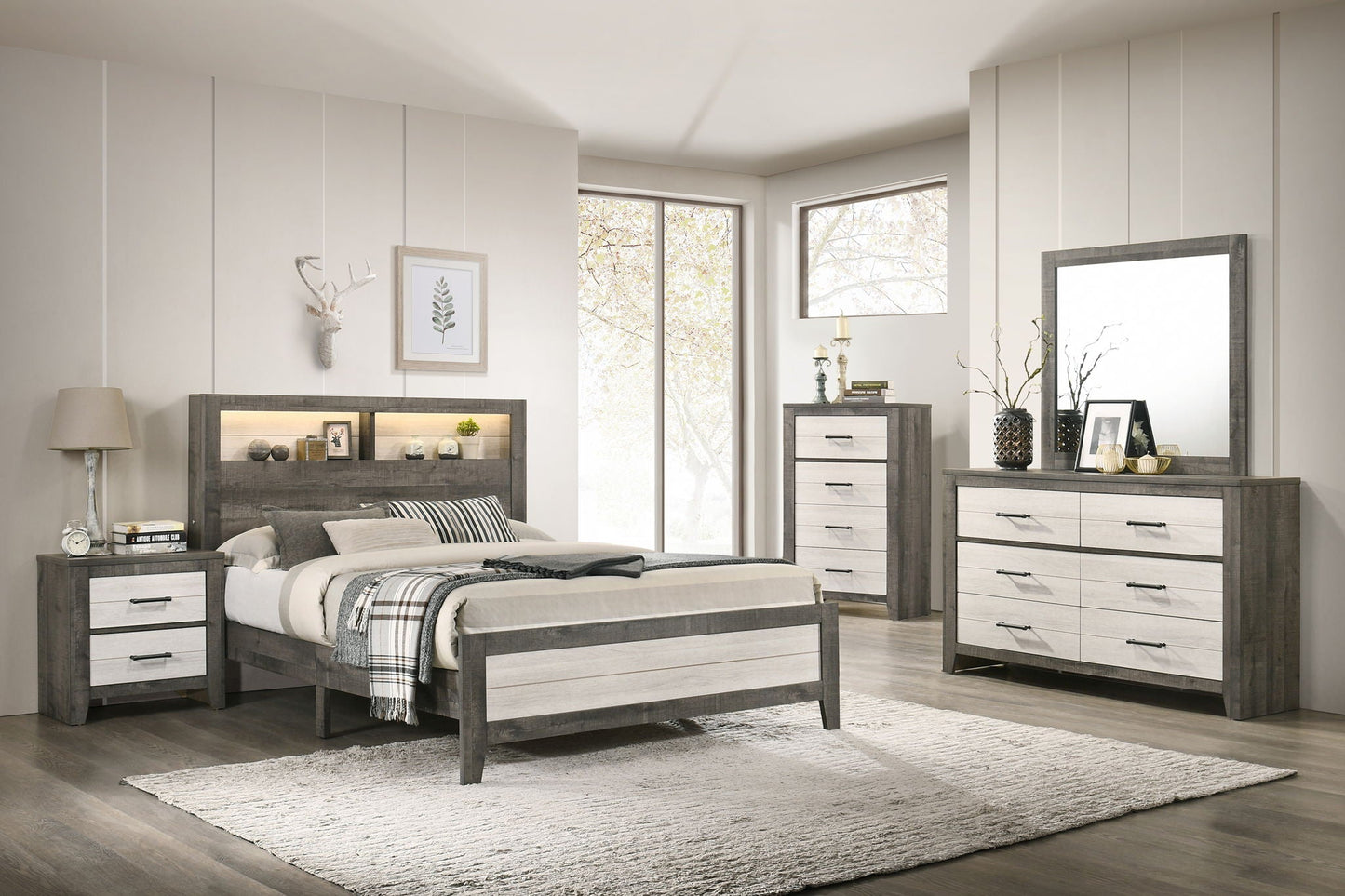 Rhett - Dresser, Mirror Crown Mark