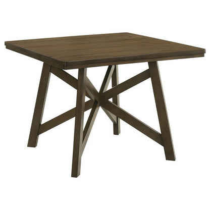 Canfield - 5 Piece Counter Height Dining Set - Brown Coaster Fine Furniture