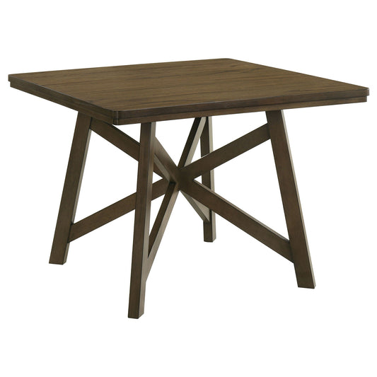Canfield - Square Counter Height Dining Table - Brown Coaster Fine Furniture