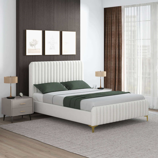 Valery - Upholstered Platform Bed Ashcroft Furniture