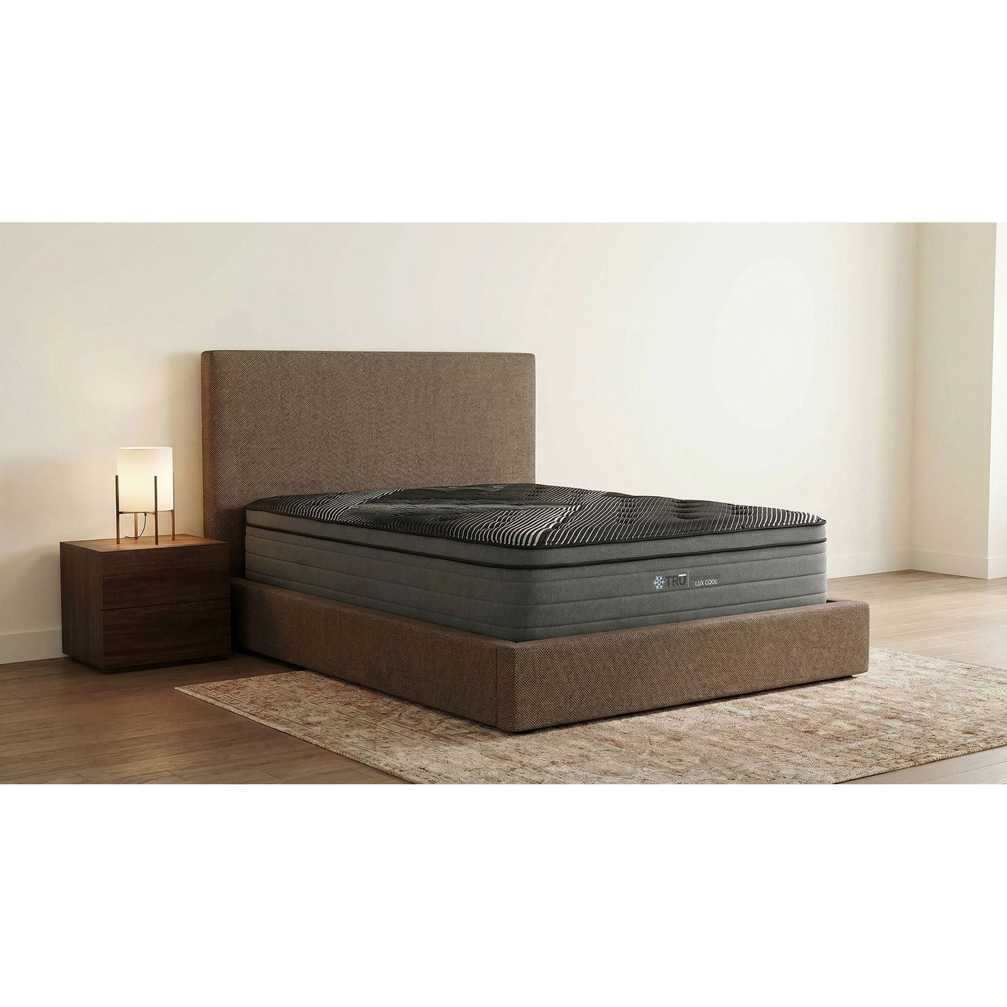 Starrett Black - 14" Euro Top Hybrid Mattress With Copper Gel And Silver Infused Foam - Sleek Black - Twin - Black Furniture Max