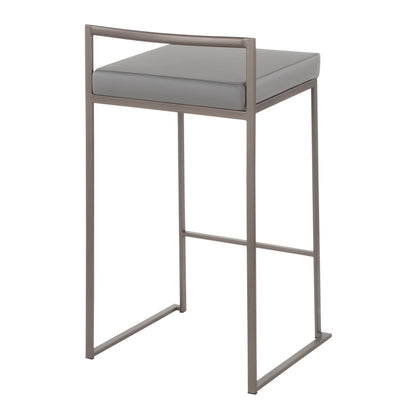 Fuji - Industrial Stackable Counter Stool Elegant Design Lumi Source