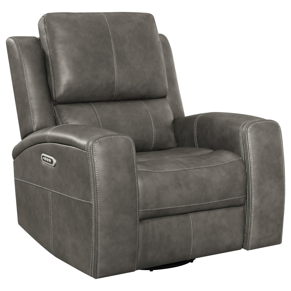 Boyce - Triple Power Swivel Recliner With Independent Adjustments Furniture Max
