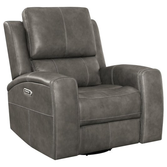 Boyce - Triple Power Swivel Recliner With Independent Adjustments Furniture Max