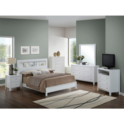 Bed With Transitional Design Stylish Glory Furniture