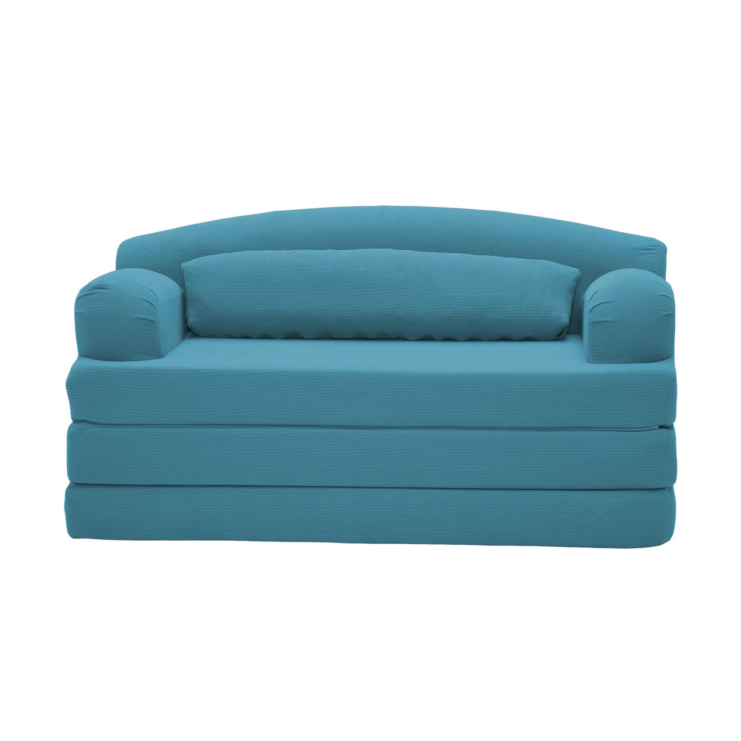 2 Seater Sofa Bed, Compact Foldable Floor Couch Home Essentials