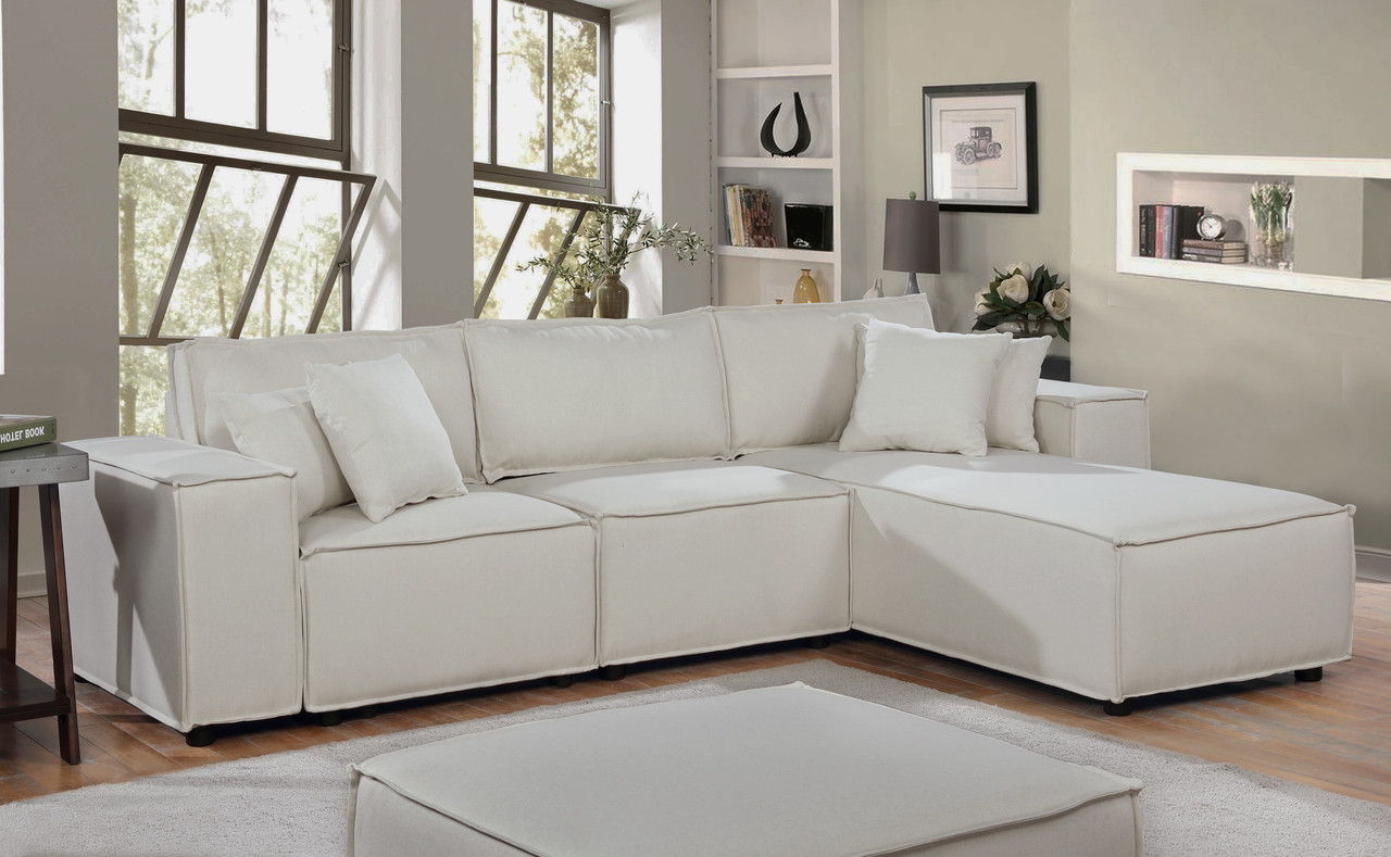 Harvey - Sofa With Reversible Chaise Lilola Home