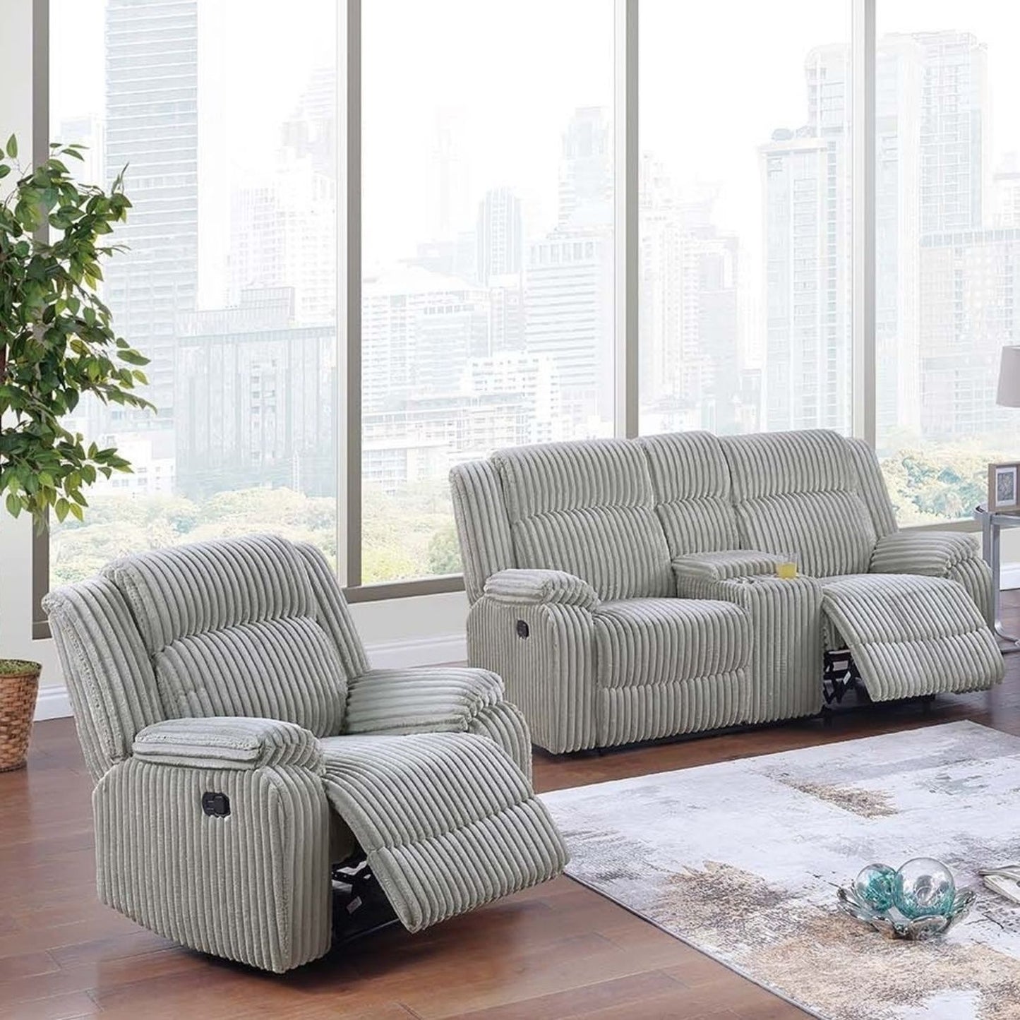 Modern Living Room Set With Pillow Arms Home Essentials