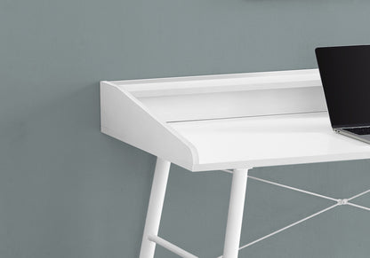 Computer Desk For Home Office, Laptop Storage Shelves, Contemporary & Modern 8th Street
