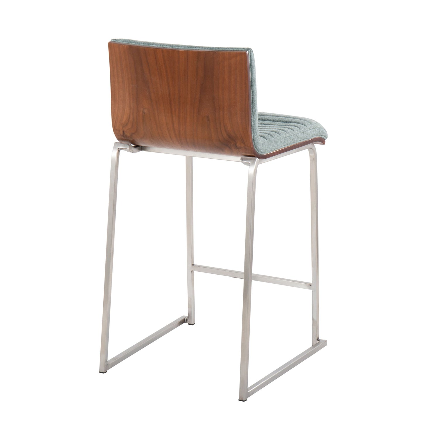 Mason Mara - Contemporary Fixed Height Counter Stool (Set of 2) Lumi Source
