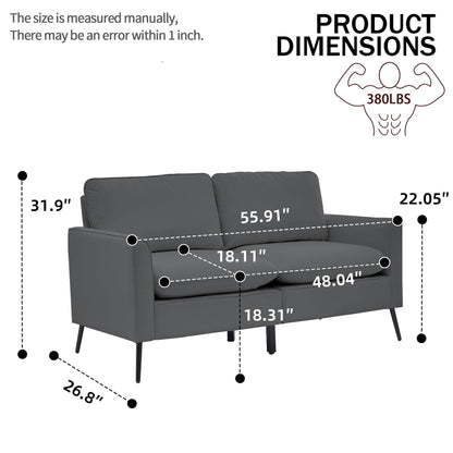 Upholstered Sofa Loveseat For Living Room Home Essentials