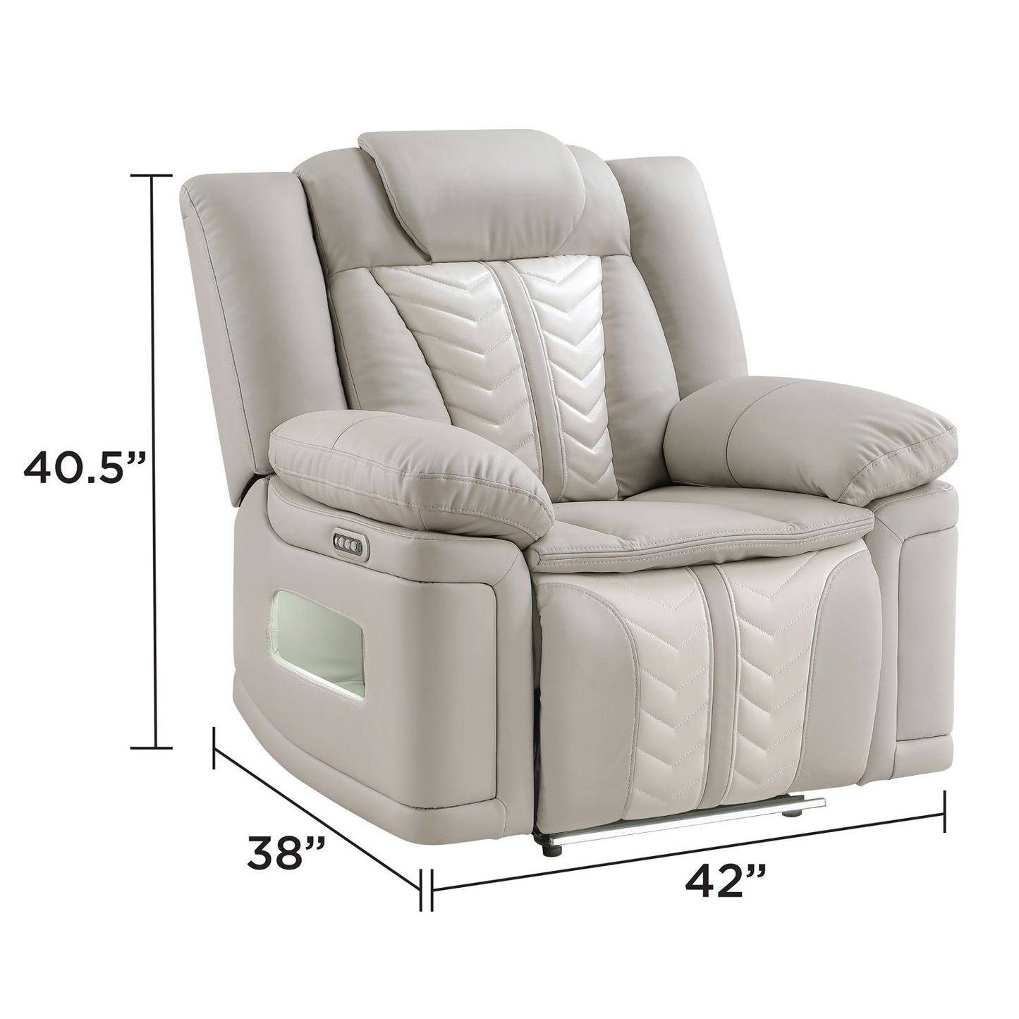 Cruiser - Power Reclining Chair With Power Headrest Matrix Furniture Group