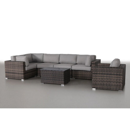 Sectional, Stylish Entertainment, Outdoor Living LSI Patio Furniture