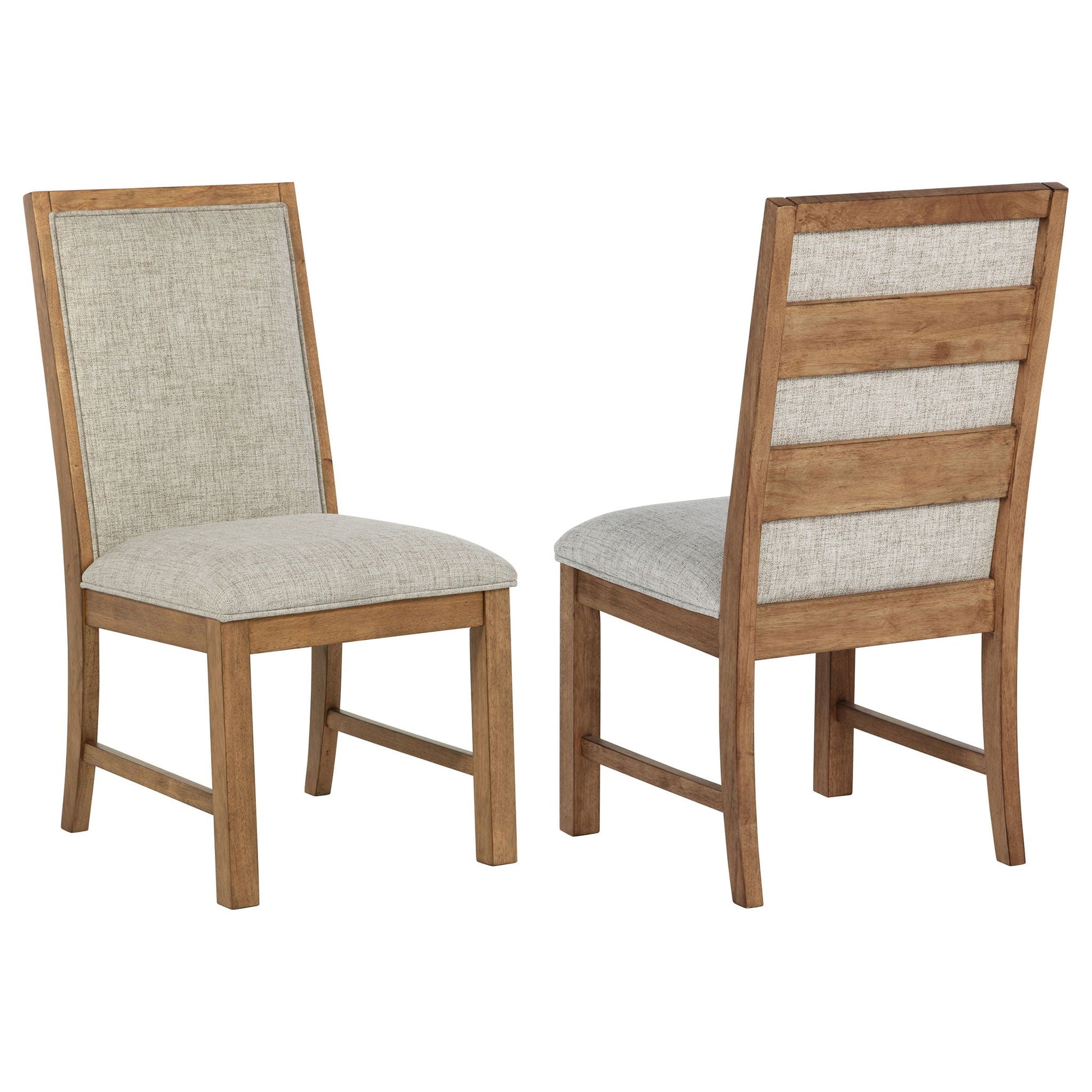 Bruner - Upholstered Dining Side Chair (Set of 2) - Brown Coaster Fine Furniture
