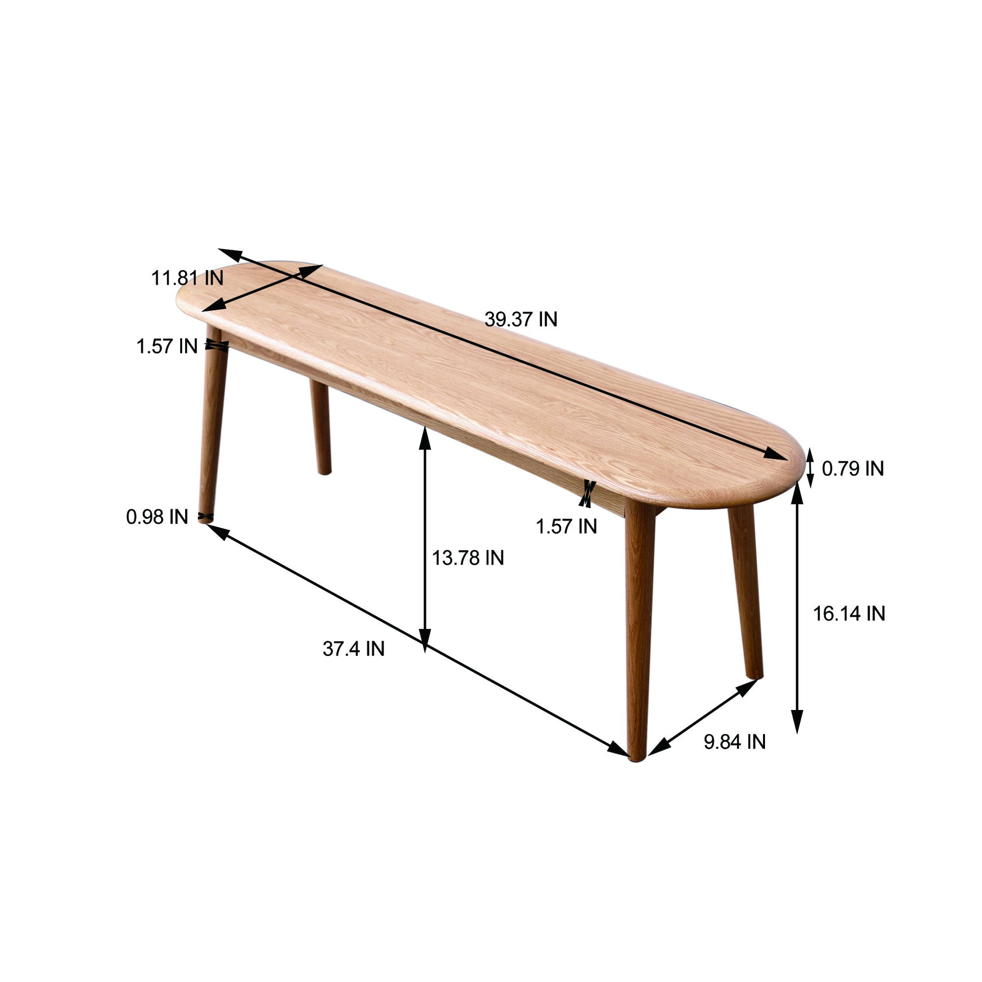Dining Bench, Table Bench For Living Room Home Essentials