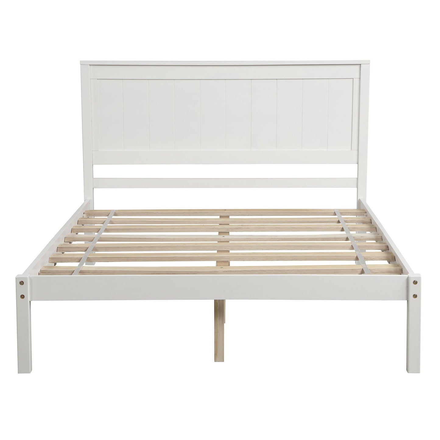 Platform Bed Frame With Headboard Hearth and Haven
