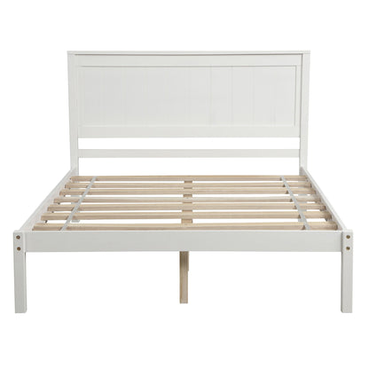 Platform Bed Frame With Headboard Hearth and Haven