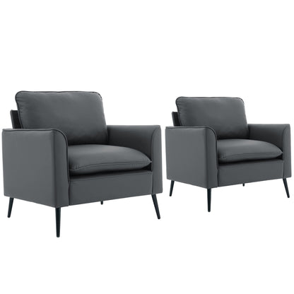 Nordic Retro Light Luxury Upholstered Sofa Chair Home Essentials