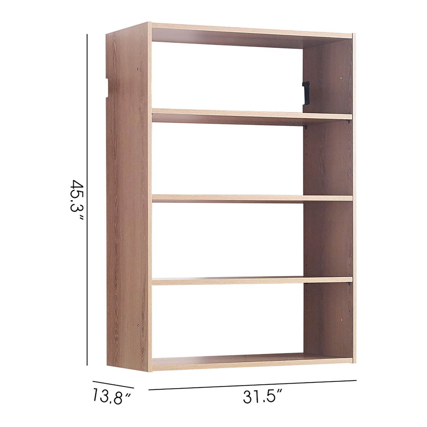 Devi - Wall Mounted Wood Closet System With Modular Design And Ample Storage Daily Nest