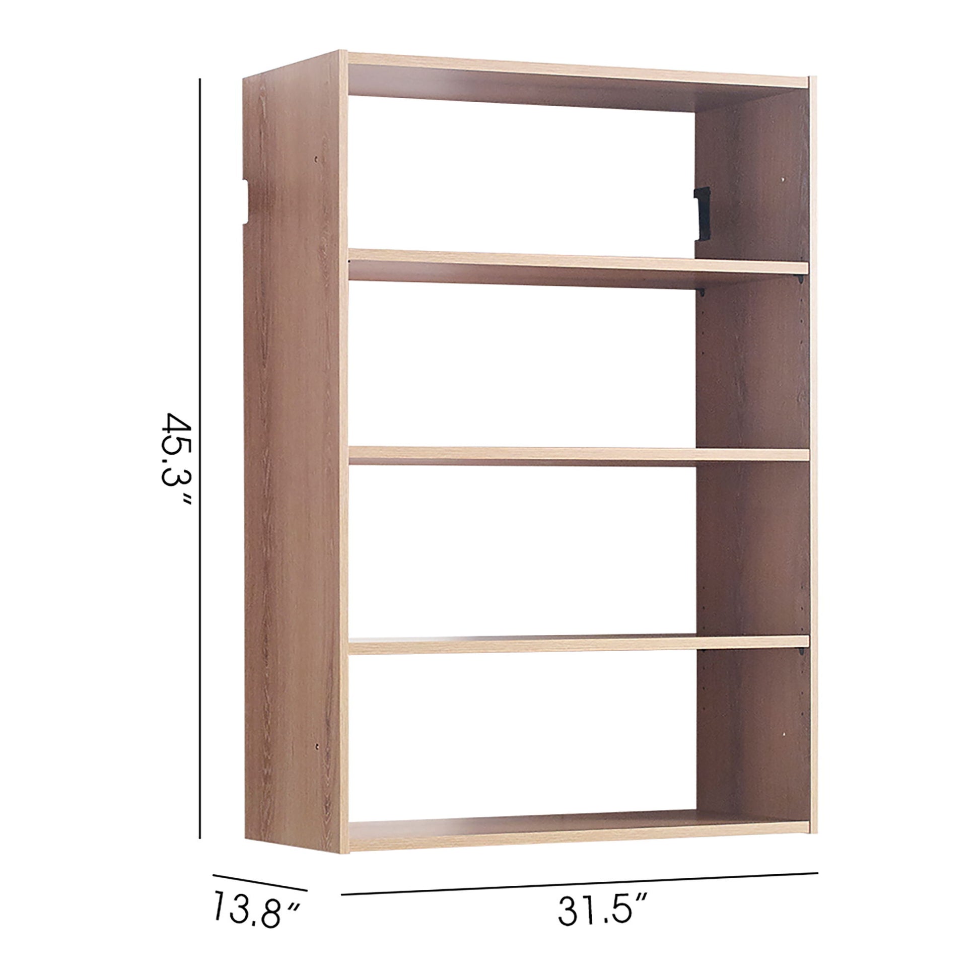 Devi - Wall Mounted Wood Closet System With Modular Design And Ample Storage Daily Nest