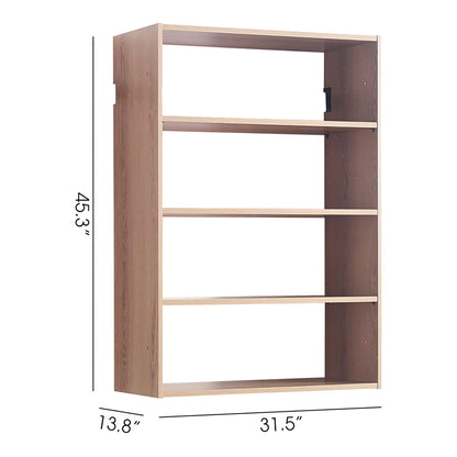 Devi - Wall Mounted Wood Closet System With Modular Design And Ample Storage Daily Nest
