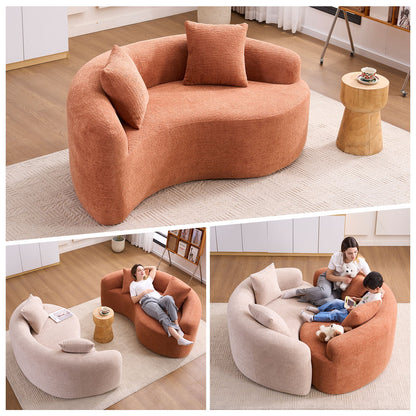 Tai Chi - Curved Dual Depth Loveseat Home Essentials