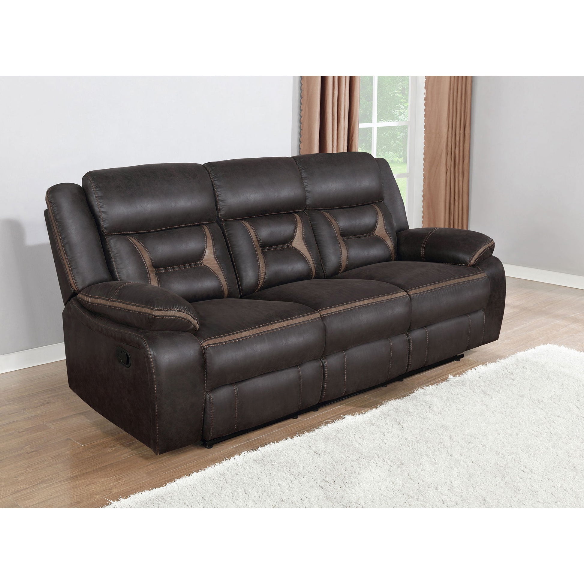 Brazelton - 3 Seater Reclining Sofa Furniture Max