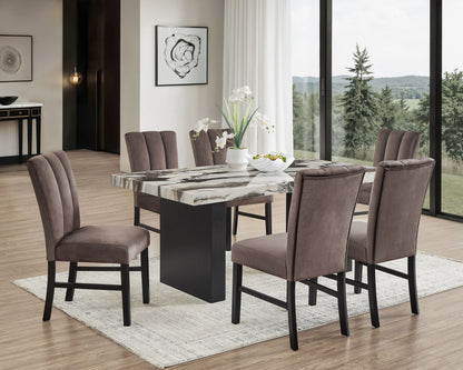 Vega - Side Chair (Set of 2) - Gray Crown Mark