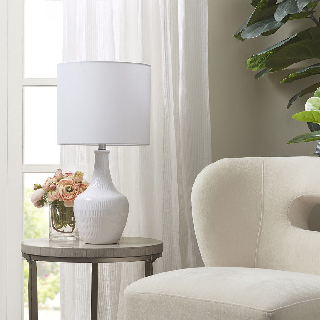 Celine - Table Lamp - White