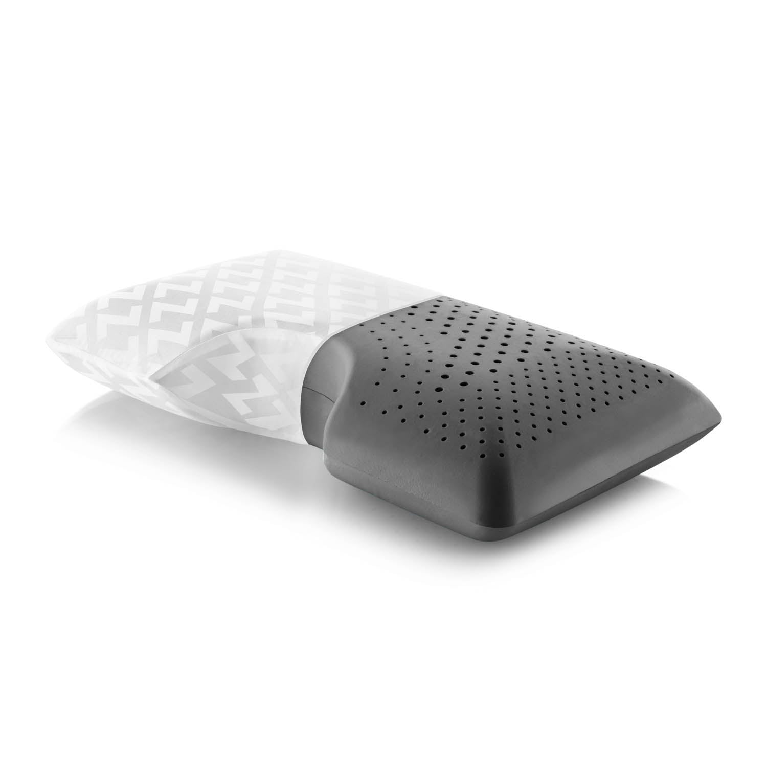 Shoulder Zoned Dough - Bamboo Charcoal Pillow Malouf