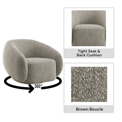 Isabel - Chair With Swivel Base Acme