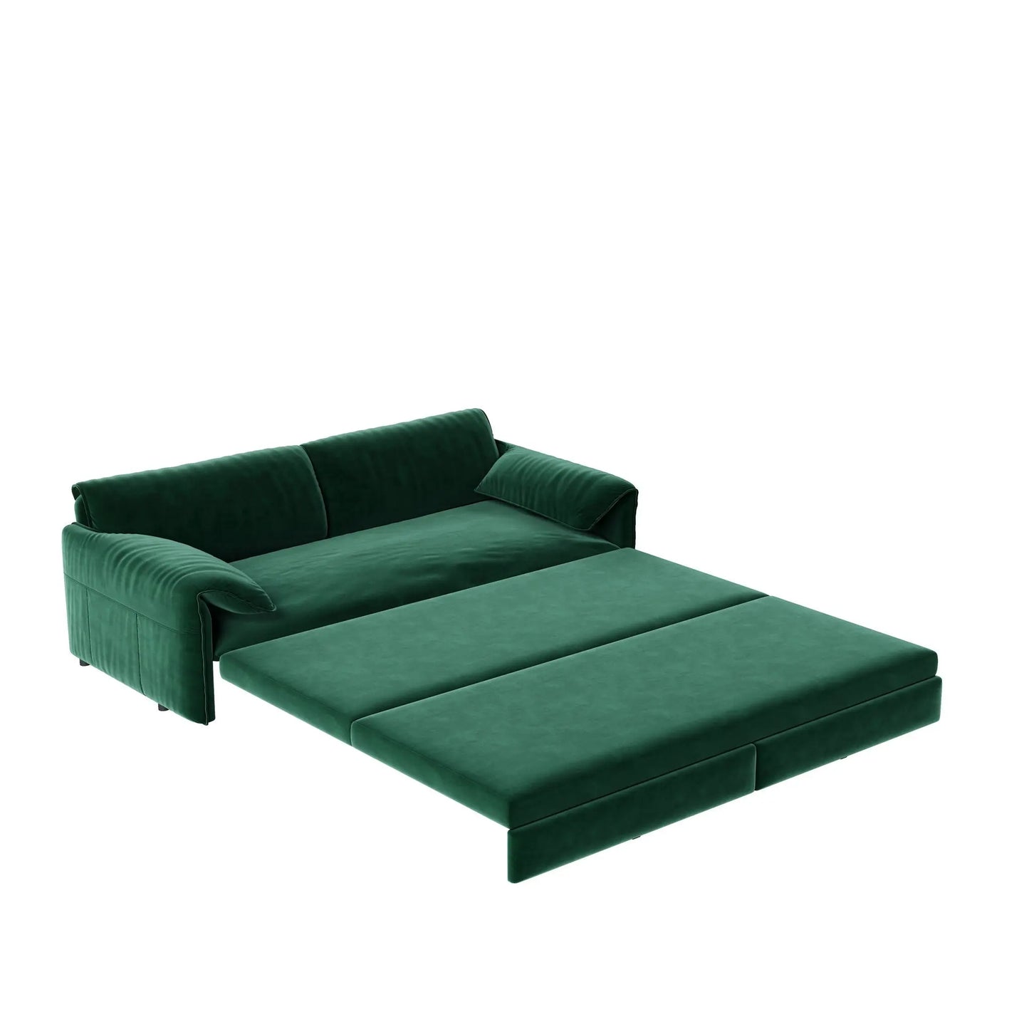 Queen Pull Out Sofa Bed, 3 In 1 Convertible Sleeper Sofa With Side Storage Home Essentials