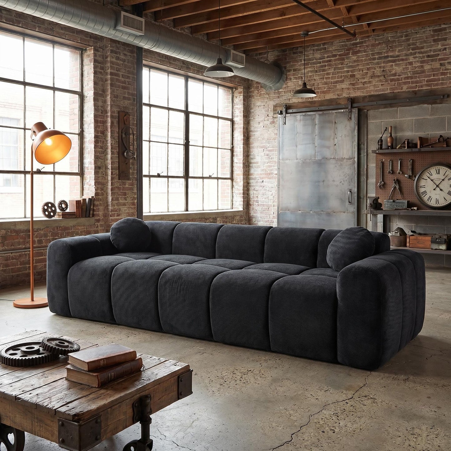 Extra Large Compression Sofa, Cloud Puff Couch For Living Room Home Essentials