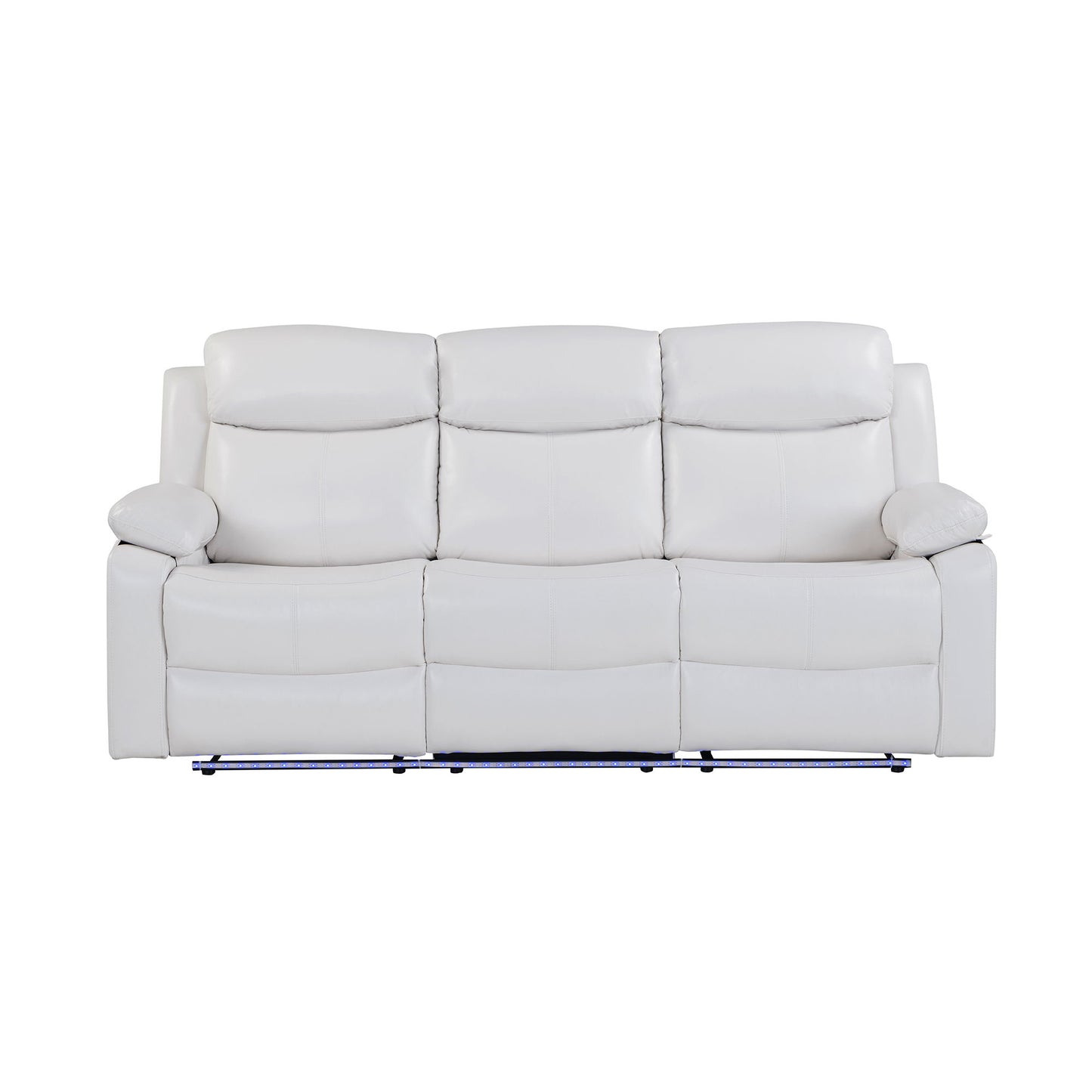 Blanche - Reclining Sofa With LED Lights Global Furniture USA