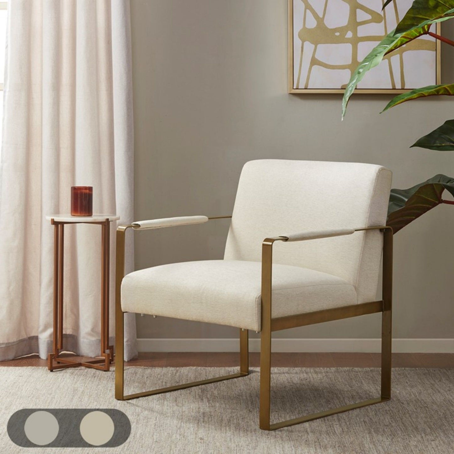 Perry Jayco - Accent Chair - Cream JLA