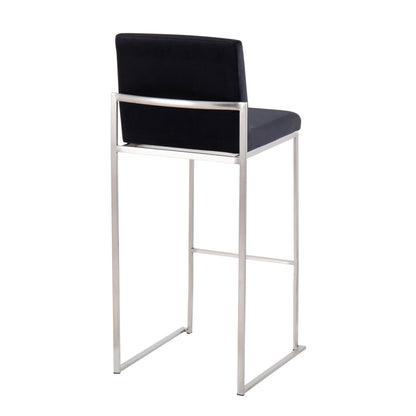Fuji - Contemporary And Modern Elegance High Back Barstool Lumi Source