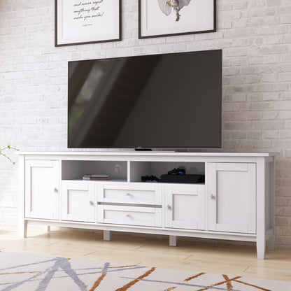 Warm Shaker - TV Media Stand, Handcrafted Simpli-Home