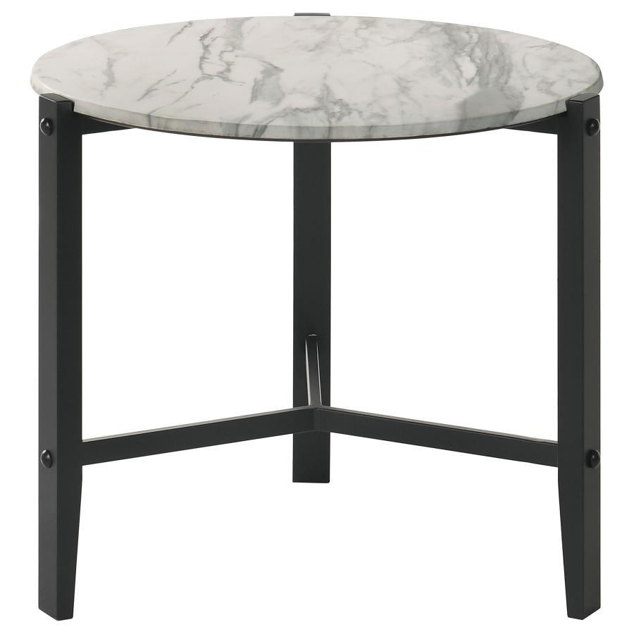 Tandi - Faux Marble Coffee Table Set Coaster Fine Furniture