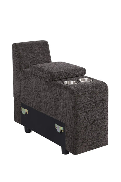 Nyeisha - Piece Upholstered Sofa & Chaise - Coffee Urban Retreats