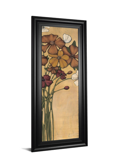 Wandering Bouquet By Maja - Framed Print Wall Art - Beige