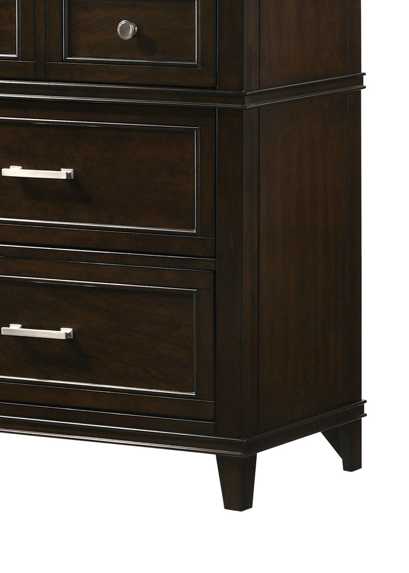 Merlot - 6 Drawer Dresser - Mahogany Bernards Furniture