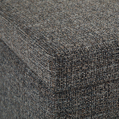 Avalon - Storage Ottoman Bench - Dark Gray Simpli-Home