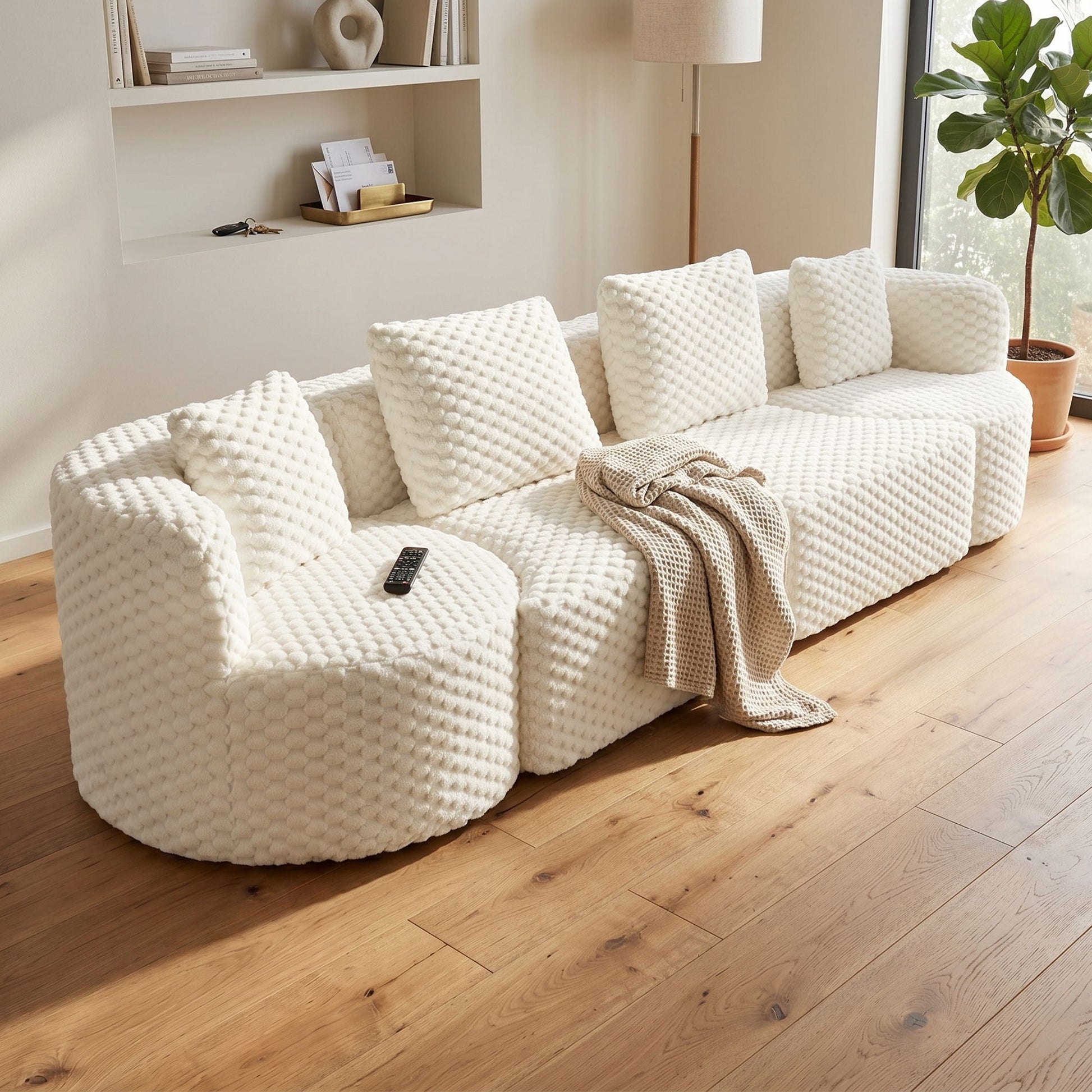 Modular Sectional Sofa With Free Combination Design Hearth and Haven
