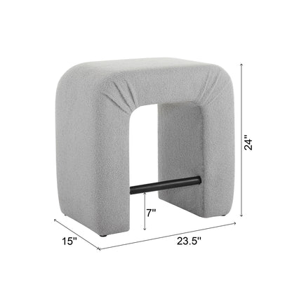 Boucle Stool (Set of 2) Noble House