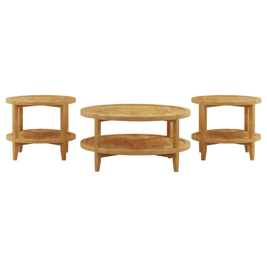 Camillo - Round Coffee And End Table Set Coaster Fine Furniture