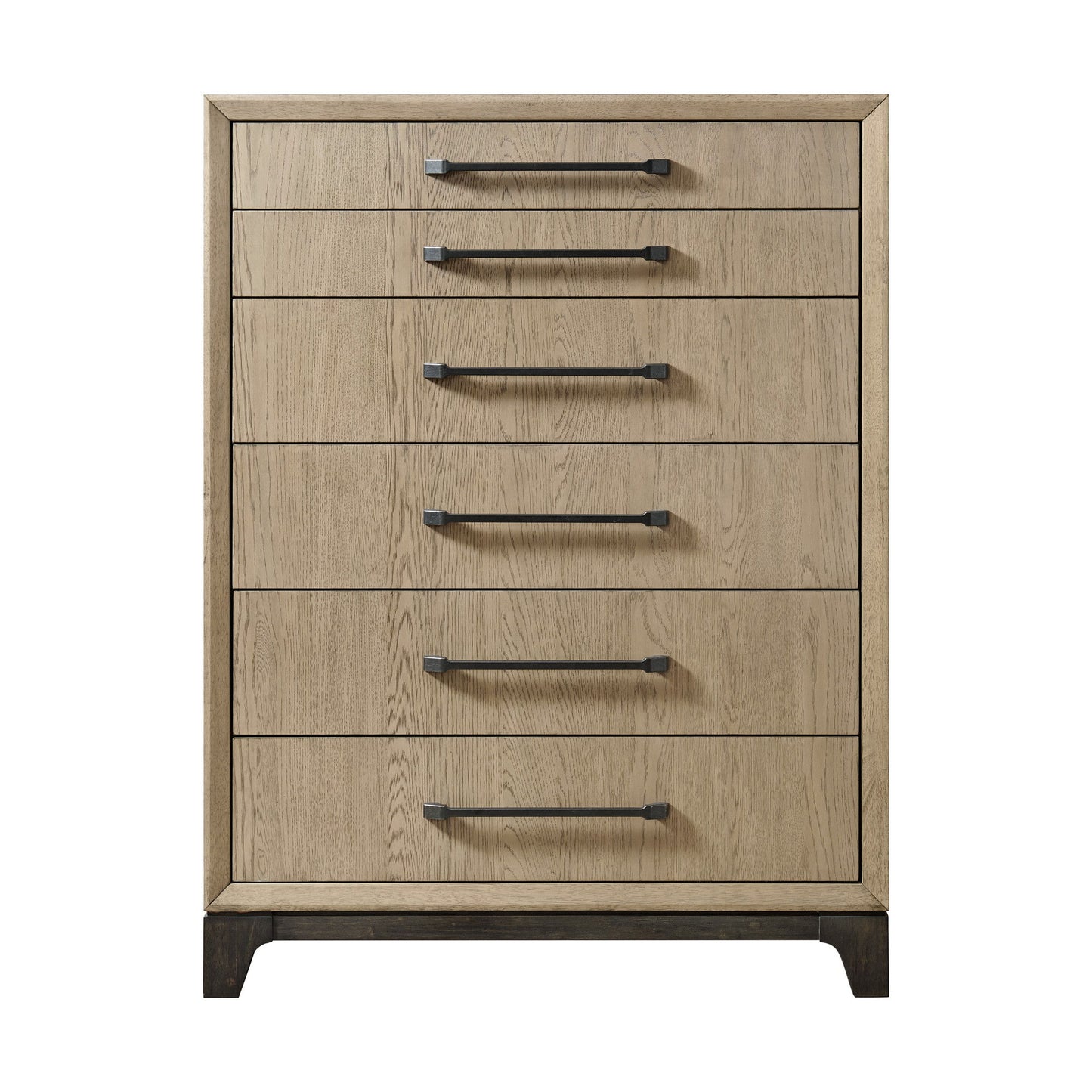 6 Drawer Chest With Smooth Glides - Brown Home Essentials