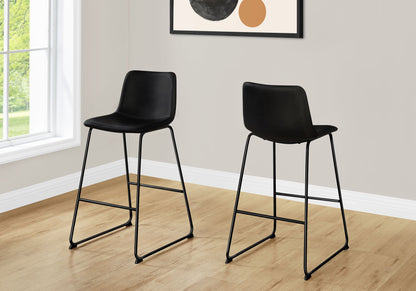 Office Chair, Bar Height, Standing, Computer Desk, Work, Leather Look, Contemporary, Modern 8th Street