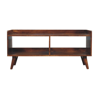 Open Top Media Unit - Brown Artisan Furniture