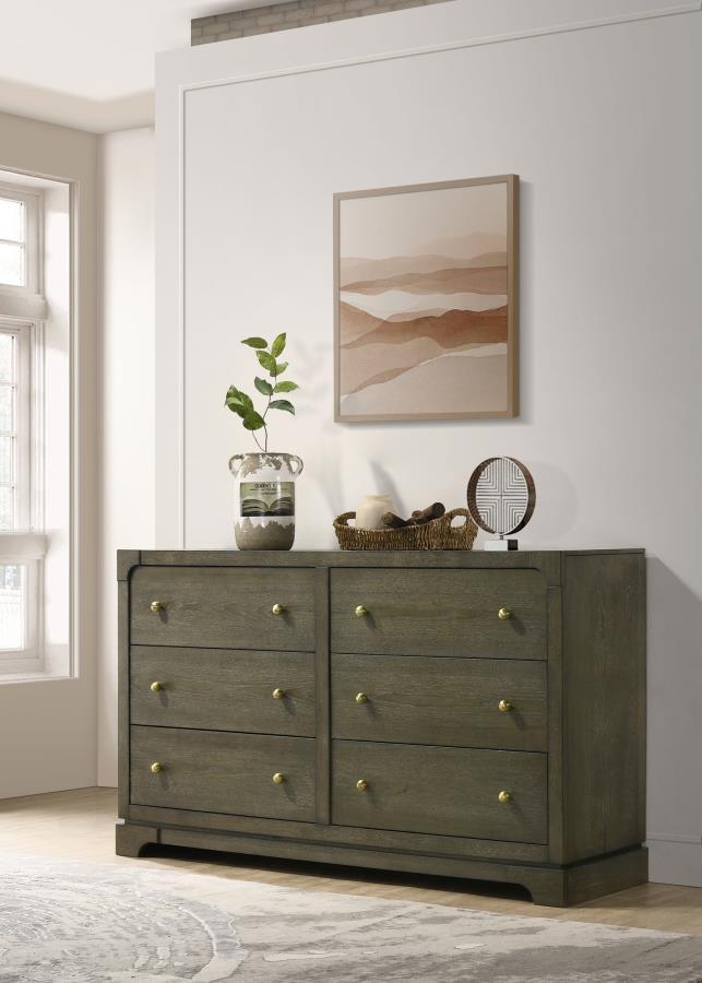 Gran Park - 6-Drawer Dresser Cabinet Coaster Fine Furniture