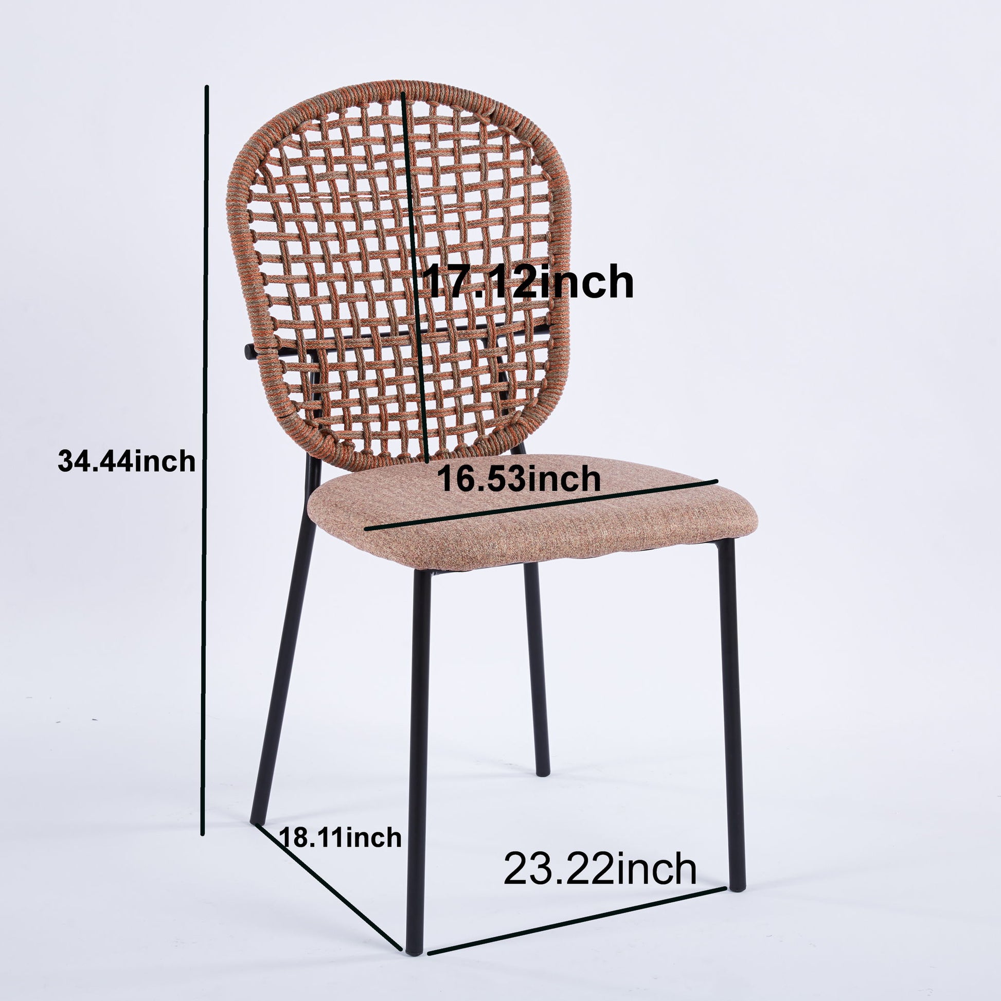 Sennit Chair, Dining Chair, Coffee Chair Home Essentials